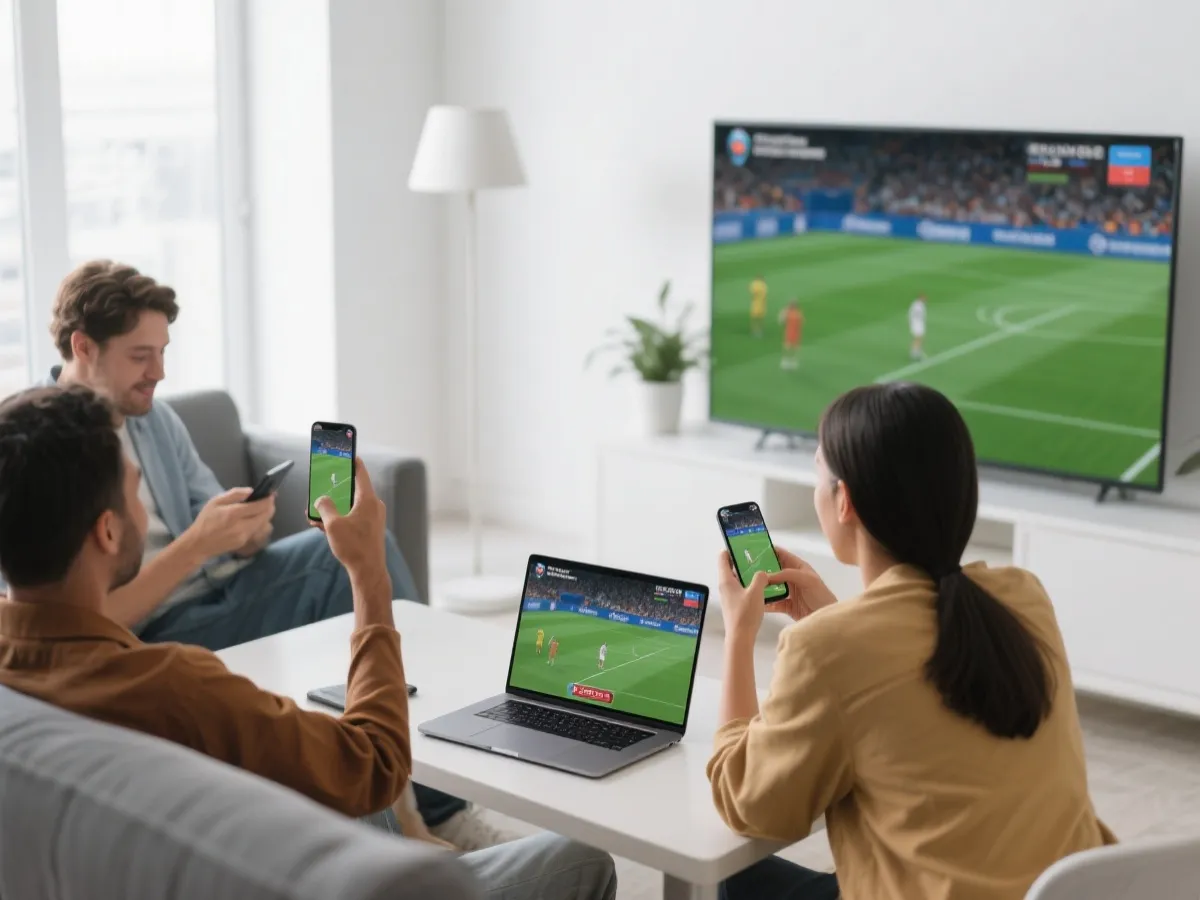 跨裝置使用官方平台的示意圖