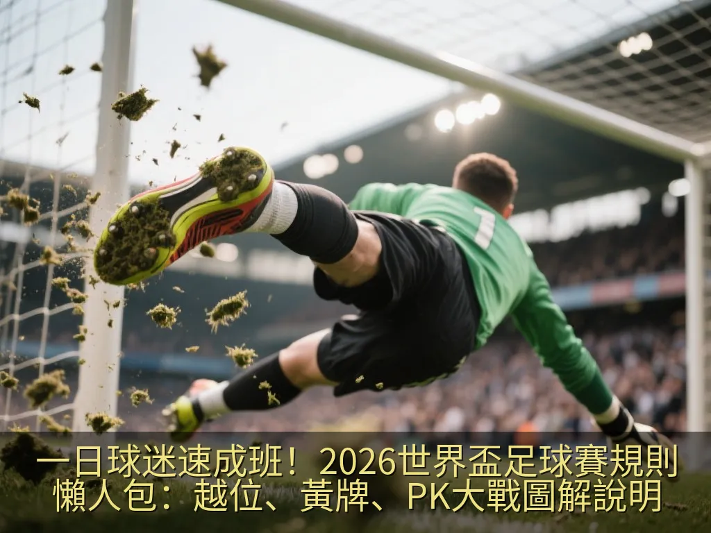 足球淘汰賽PK大戰點球對決示意圖