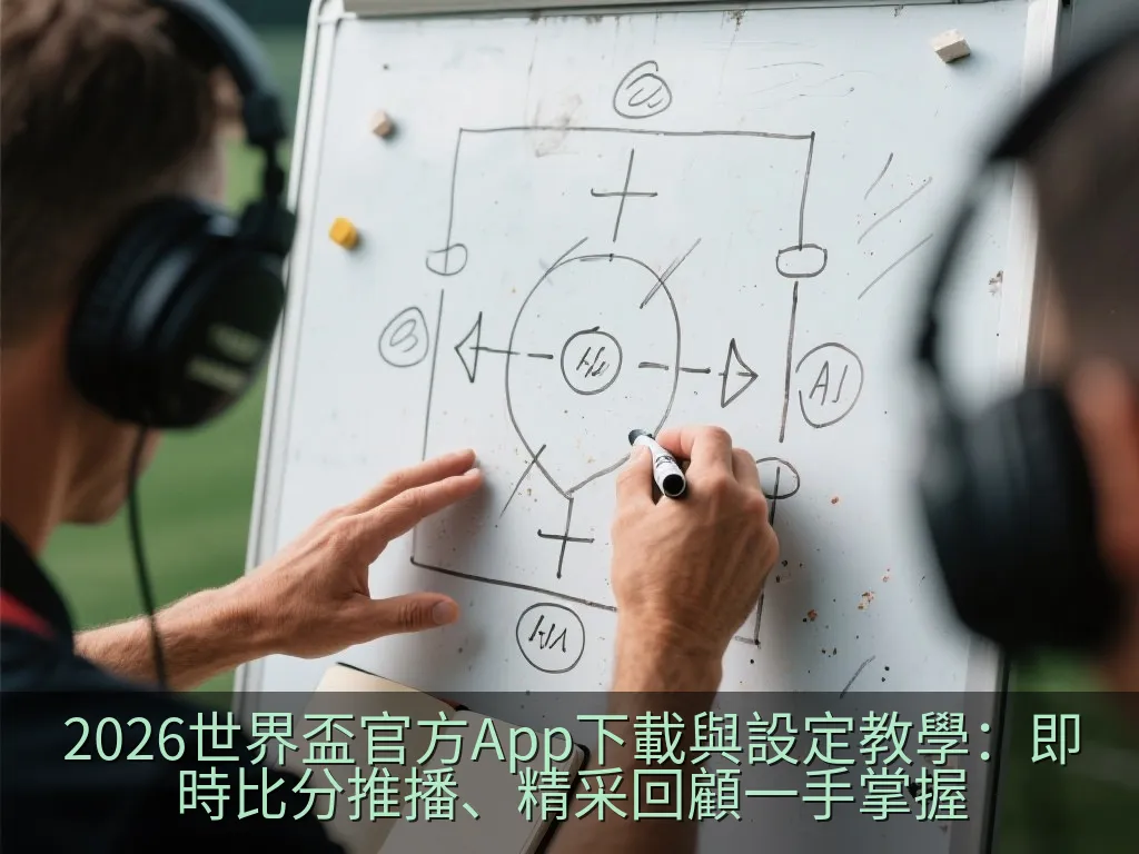 2026世界盃官方App下載與設定教學：即時比分推播、精采回顧一手掌握